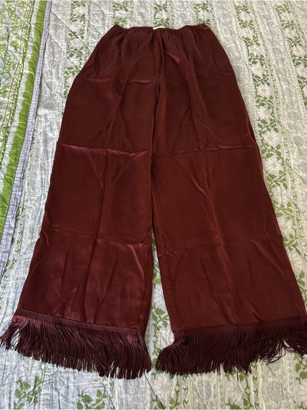 Doen Lavon Fringe Pant ~ Cafe Brun - Picture 4 of 10